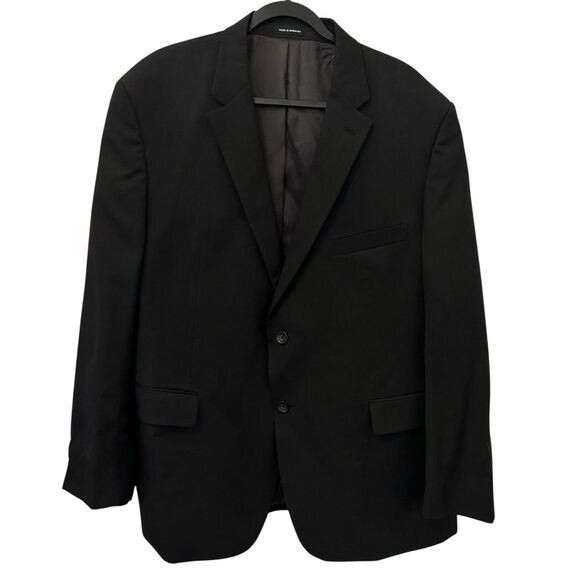 Pronto Uomo Platinum Blazer Mens 48R Gray Wool Suit Jacket Sport Coat Formal - Picture 1 of 12